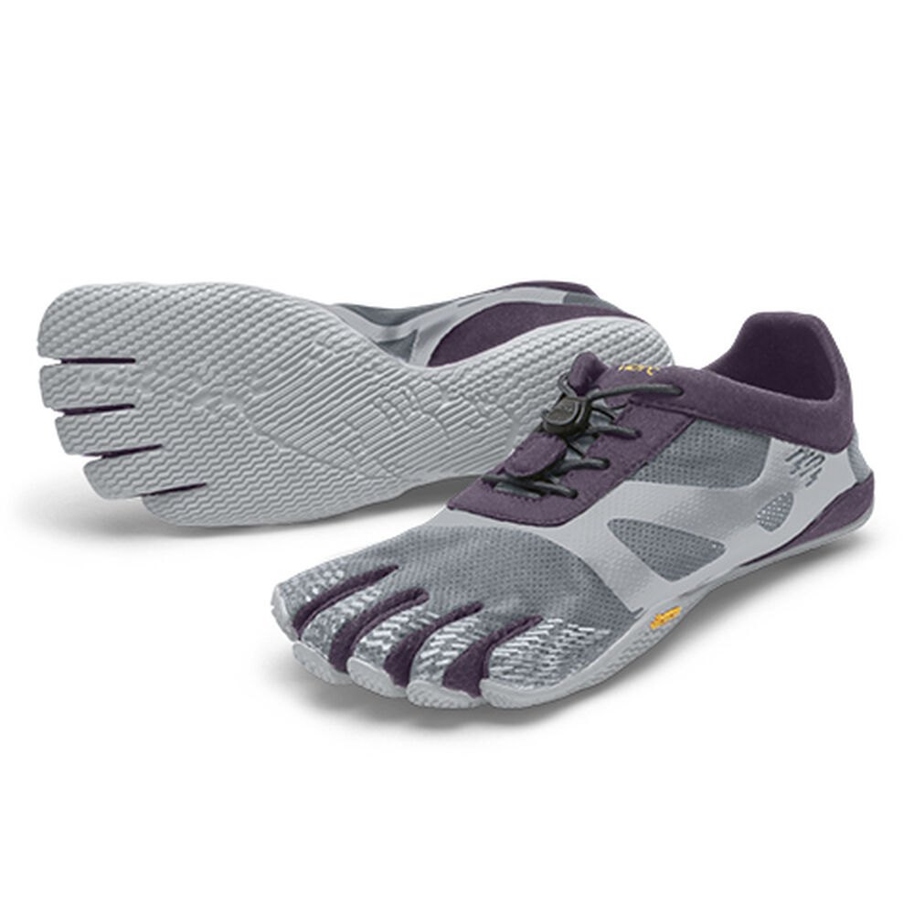 Vibram Five Fingers Womens KSO EVO - Training Shoes Grey/Purple - SDG254896